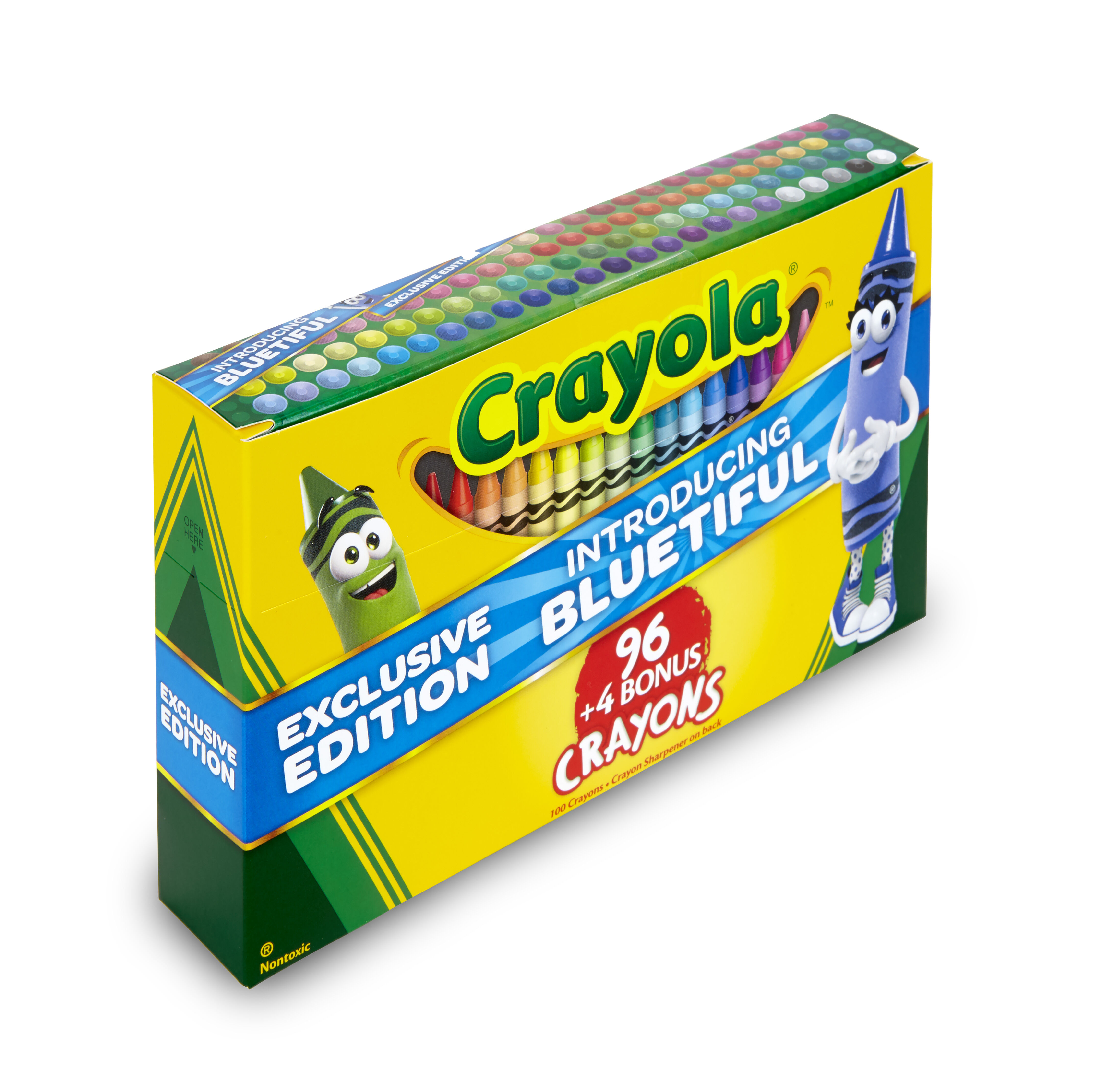 Bluetiful Crayola 96 Crayons with 4 bonus Crayola